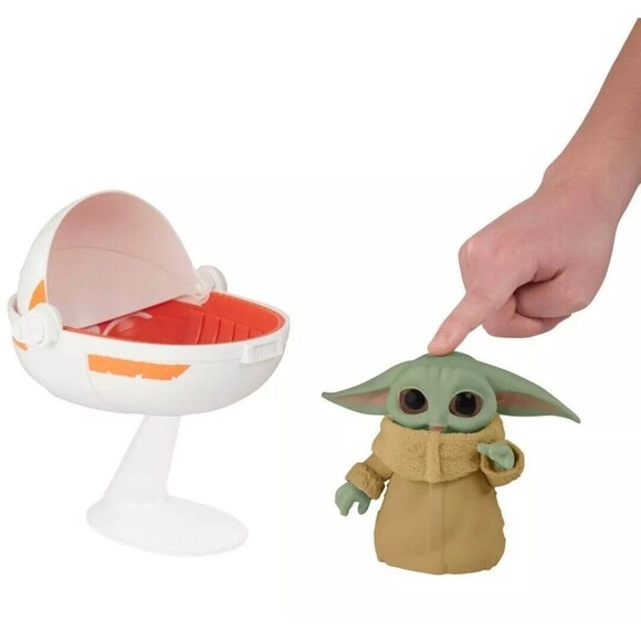 Star Wars Wild Ridin' Grogu Animatronic Hover Pram 25+ Combinations Interactive - Picture 3 of 6